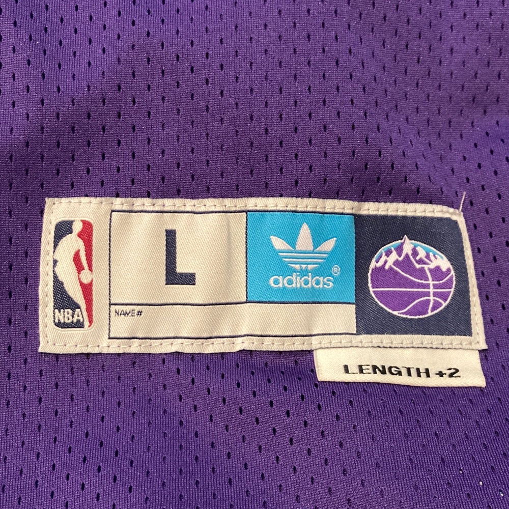 Adidas NBA Utah Jazz Karl Malone #32 Jersey size Large/length +2 - Picture 4 of 4